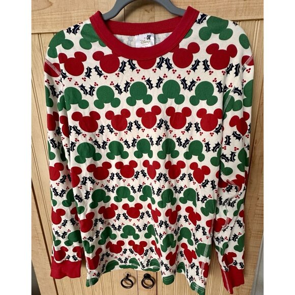 Hanna Andersson Other - Hanna Andersson Women's Disney Mickey Mouse Long John Pajamas PJ Top Size Small